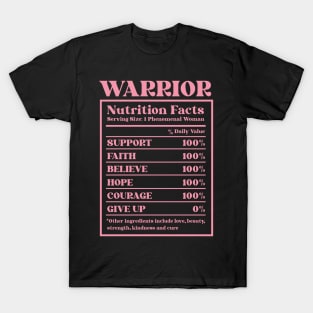 Breast Cancer Warrior T-Shirt